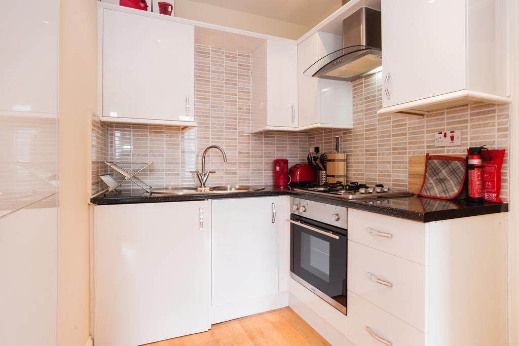 Kings Cross Apartment London Szoba fotó