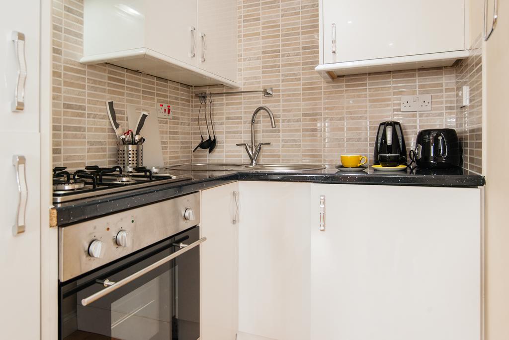Kings Cross Apartment London Szoba fotó